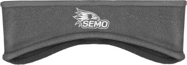 Southeast Missouri Bookstore Stretch Fleece Headband SEMO Logo Embroidery - ONLINE ONLY