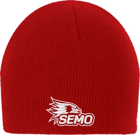 Southeast Missouri Bookstore Knit Beanie SEMO Logo Embroidery - ONLINE ONLY