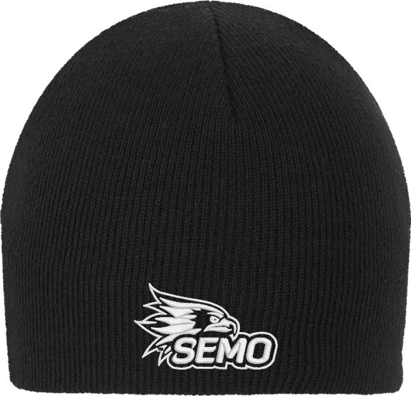 Southeast Missouri Bookstore Knit Beanie SEMO Logo Embroidery - ONLINE ONLY