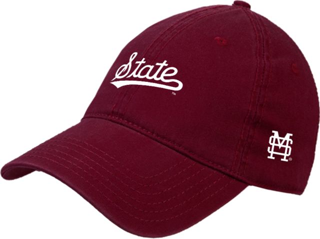 Mississippi State Unstructured Adjustable Low Profile Hat Mississippi State - State Script