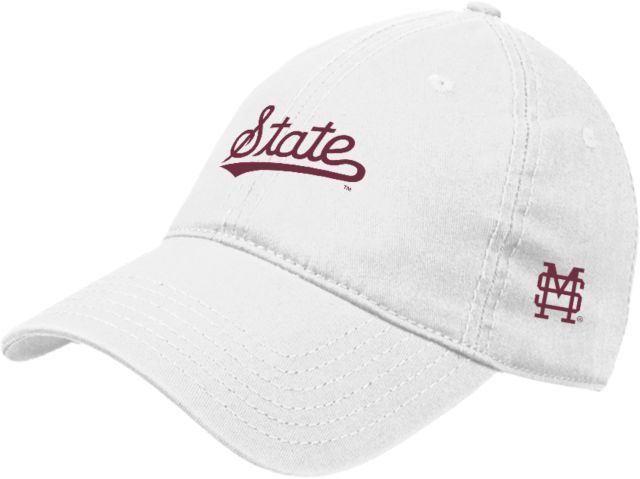 Mississippi State Unstructured Adjustable Low Profile Hat Mississippi State - State Script