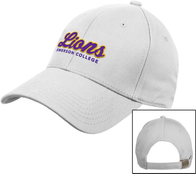 Emerson Structured Adjustable Pro Style Hat Lions Script - ONLINE ONLY