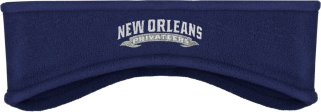 New Orleans Stretch Fleece Headband Arched Banner - ONLINE ONLY