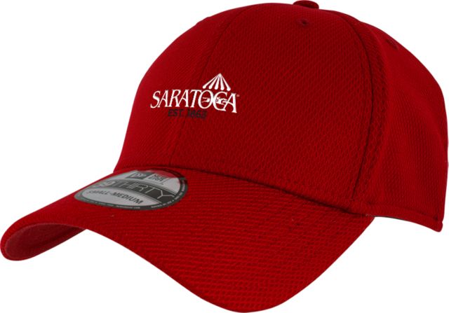 NYRA New Era Diamond Era 39Thirty Stretch Fit Hat Saratoga Official Mark