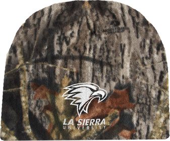 La Sierra Mossy Oak Camo Fleece Beanie Primary Mark - ONLINE ONLY