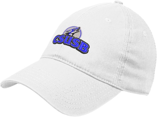 Cal State San Bernardino Unstructured Adjustable Low Profile Hat Cal State San Bernardino Primary Logo - ONLINE ONLY