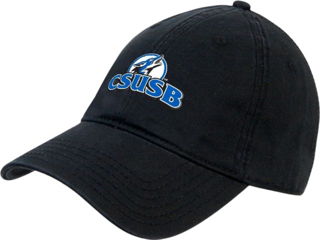 Cal State San Bernardino Unstructured Adjustable Low Profile Hat Cal State San Bernardino Primary Logo - ONLINE ONLY