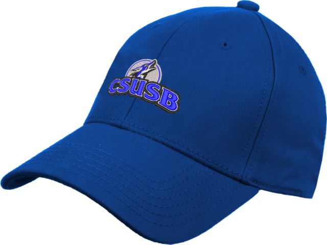 Cal State San Bernardino Structured Adjustable Pro Style Hat Cal State San Bernardino Primary Logo - ONLINE ONLY