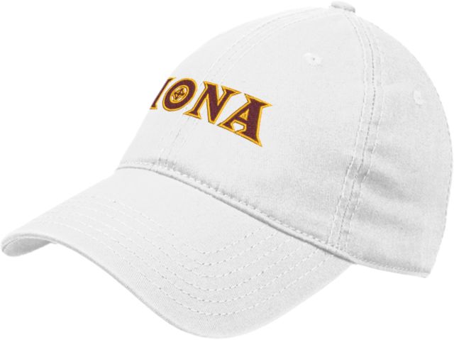 Iona Unstructured Adjustable Low Profile Hat Iona Wordmark - ONLINE ONLY