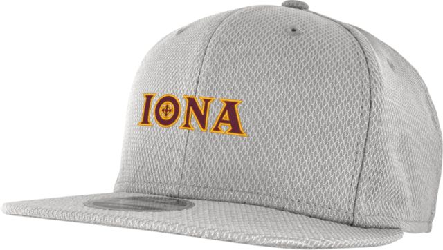 Iona New Era Diamond Era 9Fifty Snapback Hat Flat Wordmark - ONLINE ONLY