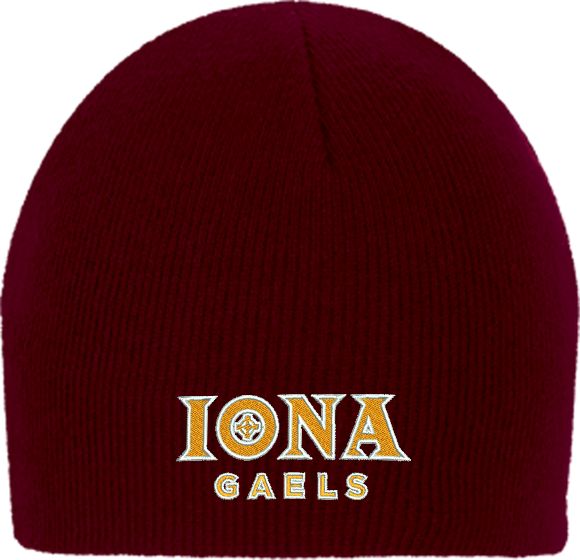 Iona Knit Beanie Official Logo - ONLINE ONLY