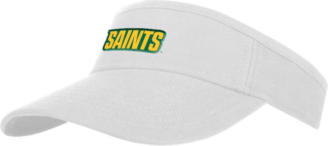 Siena Brushed Bull Denim Visor Saints Wordmark - ONLINE ONLY