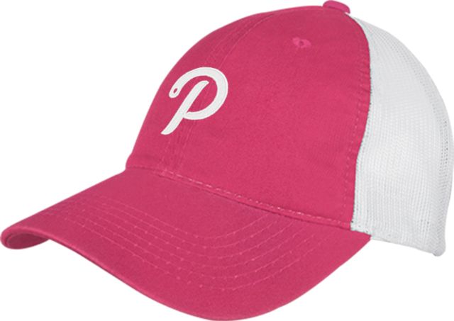 Saint Peters Mesh Back Unstructured Low Profile Hat Saint Peters Script P  - ONLINE ONLY