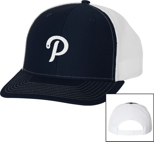 Saint Peters Richardson Trucker Hat Saint Peters Script P - Puff - ONLINE ONLY