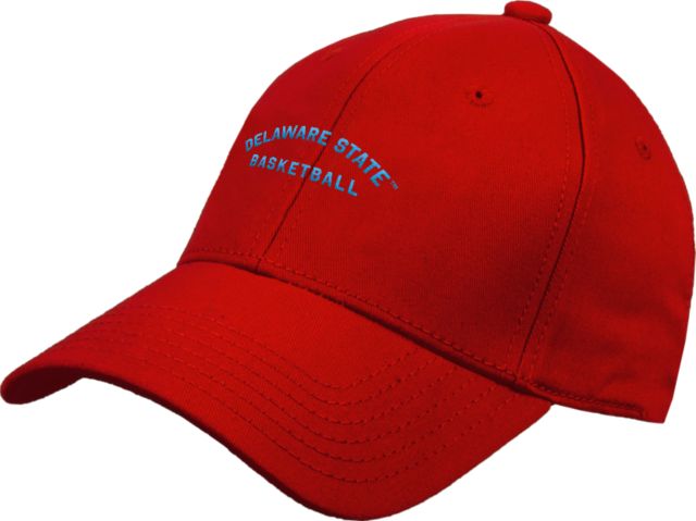 Delaware State Structured Adjustable Pro Style Hat Delaware State Basketball - ONLINE ONLY
