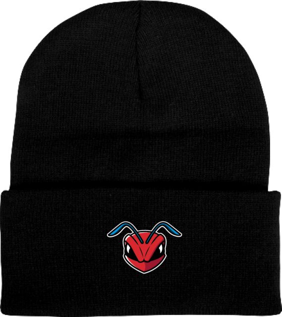 Delaware State Knit Beanie w/Cuff Delaware State Athletic Hornet Head - ONLINE ONLY
