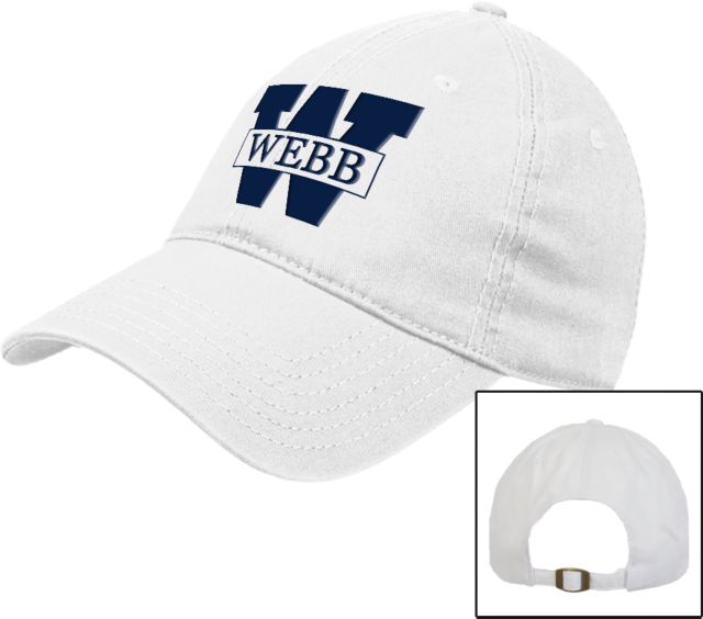Webb School Unstructured Adjustable Low Profile Hat Webb Athletic W - ONLINE ONLY