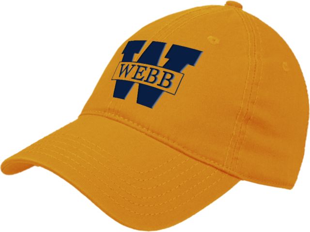 Webb School Unstructured Adjustable Low Profile Hat Webb Athletic W - ONLINE ONLY