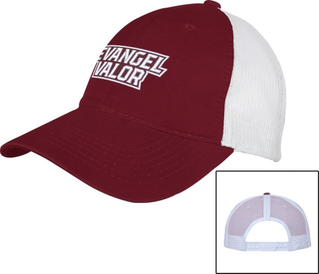 Evangel Mesh Back Unstructured Low Profile Hat Evangel Valor EMB - ONLINE ONLY