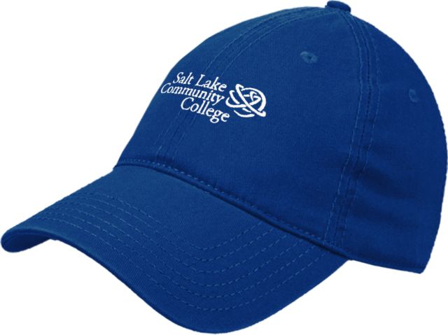 Salt Lake Community Unstructured Adjustable Low Profile Hat Instituitonal Mark - ONLINE ONLY