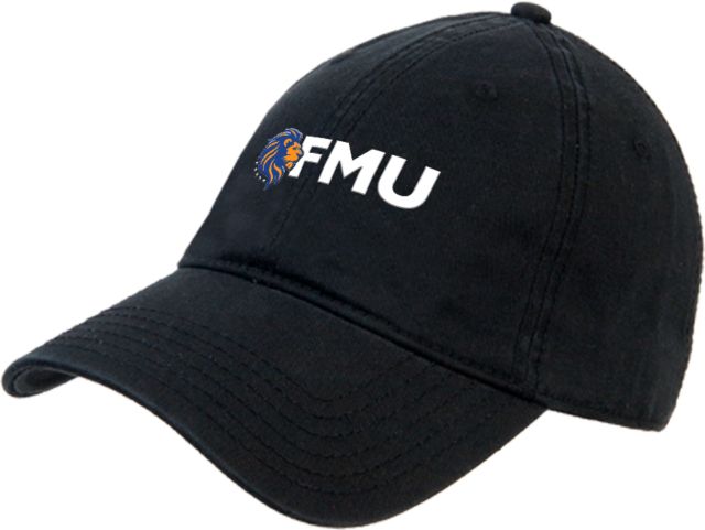 Florida Memorial Unstructured Adjustable Low Profile Hat Florida Memorial University Primary Mark - ONLINE ONLY