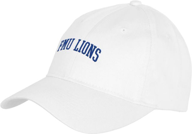 Florida Memorial Youth Pro Style Hat FMU Lions Arched - ONLINE ONLY