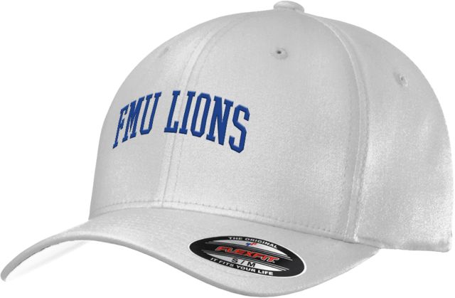 Florida Memorial Flexfit Structured Low Profile Hat FMU Lions Arched - ONLINE ONLY