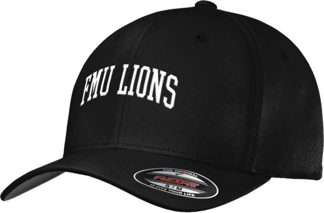 Florida Memorial Flexfit Structured Low Profile Hat FMU Lions Arched - ONLINE ONLY