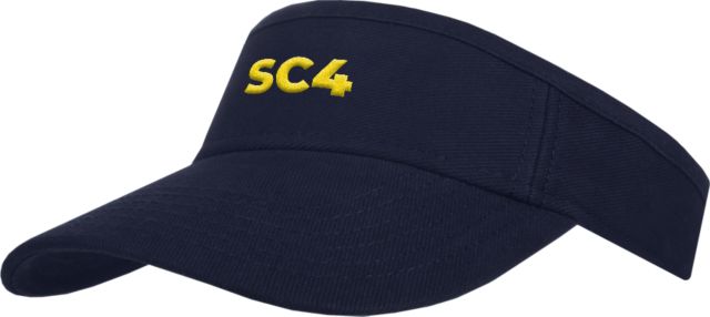 St. Clair  Brushed Bull Denim Visor SC4 Primary Mark - ONLINE ONLY