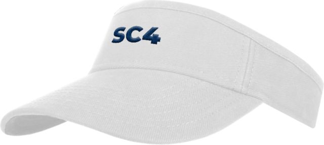 St. Clair  Brushed Bull Denim Visor SC4 Primary Mark - ONLINE ONLY