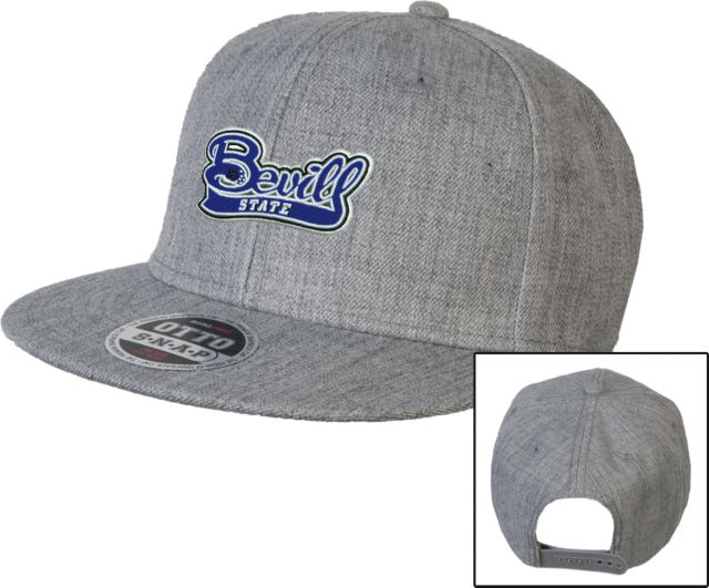 Bevill State Comm Wool Blend Flat Bill Snapback Hat Bevill State - ONLINE ONLY
