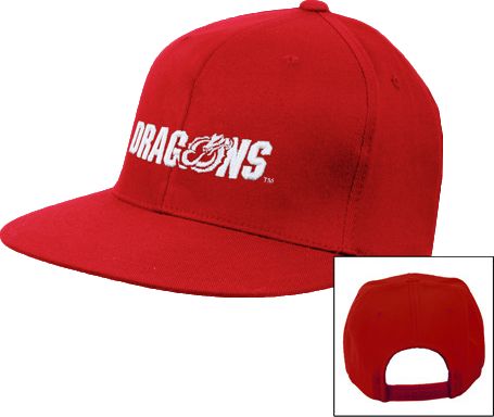 MSUM Flat Bill Snapback Hat Dragons - ONLINE ONLY