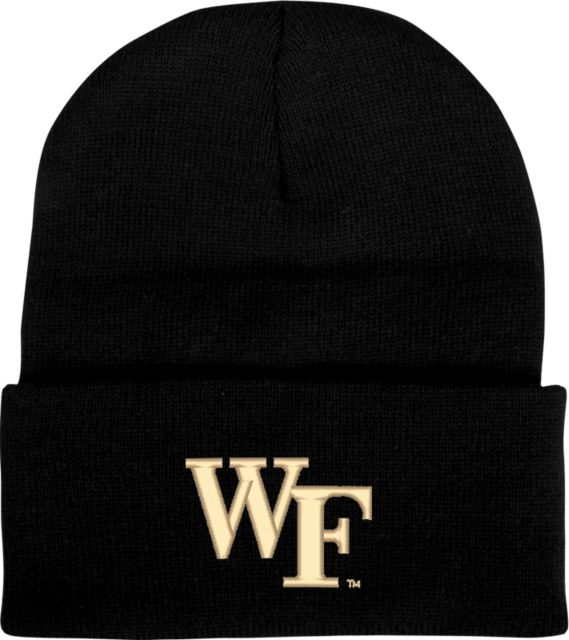 Wake Forest Knit Beanie w/Cuff WF - ONLINE ONLY