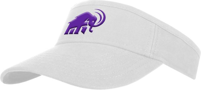 Amherst College Brushed Bull Denim Visor Amherst College Mammoth - ONLINE ONLY