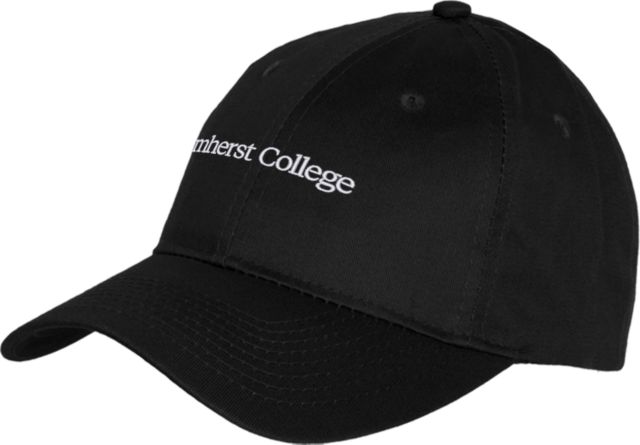 Amherst College Youth Pro Style Hat Amherst College Wordmark Flat - ONLINE ONLY