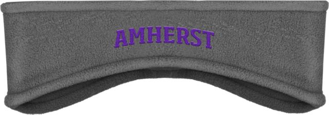 Amherst College Stretch Fleece Headband EMBROIDERY - ONLINE ONLY