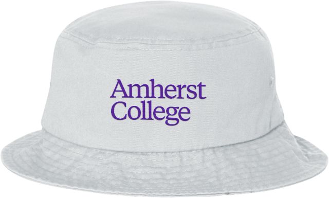 Amherst College Sportsman Bucket Hat Amherst College Wordmark - ONLINE ONLY