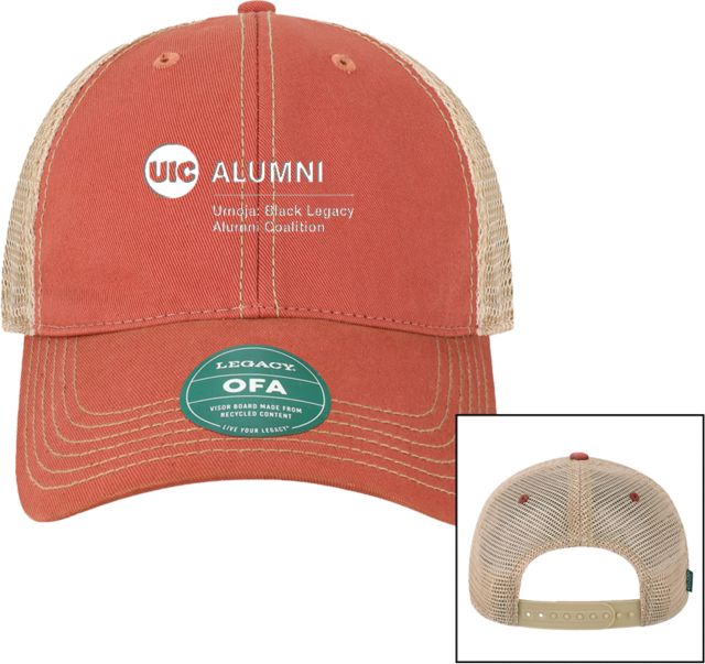 UIC Legacy Old Favorite Trucker Hat UIC Alumni - ONLINE ONLY