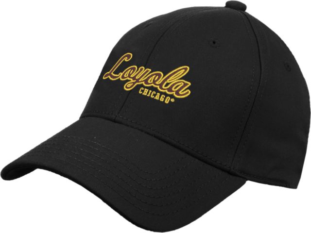 Loyola Chicago Heavyweight Twill Pro Style Hat Script Mark - ONLINE ONLY