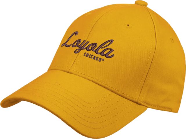 Loyola Chicago Heavyweight Twill Pro Style Hat Script Mark - ONLINE ONLY