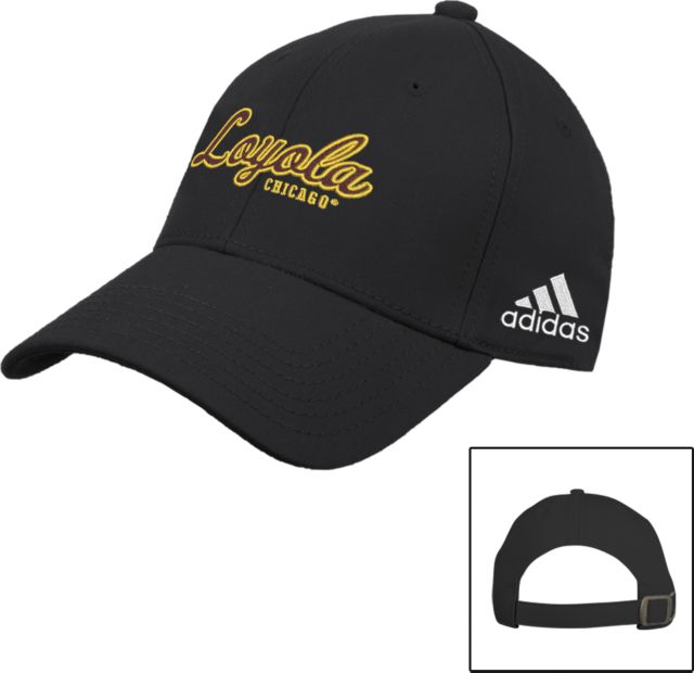 Loyola Chicago Adidas Slouch Unstructured Low Profile Hat Script Mark - ONLINE ONLY