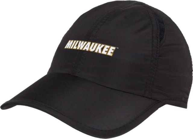 Wisconsin Milwaukee Womens Performance Cap University of Wisconsin Milwaukee Wordmark Flat - ONLINE ONLY