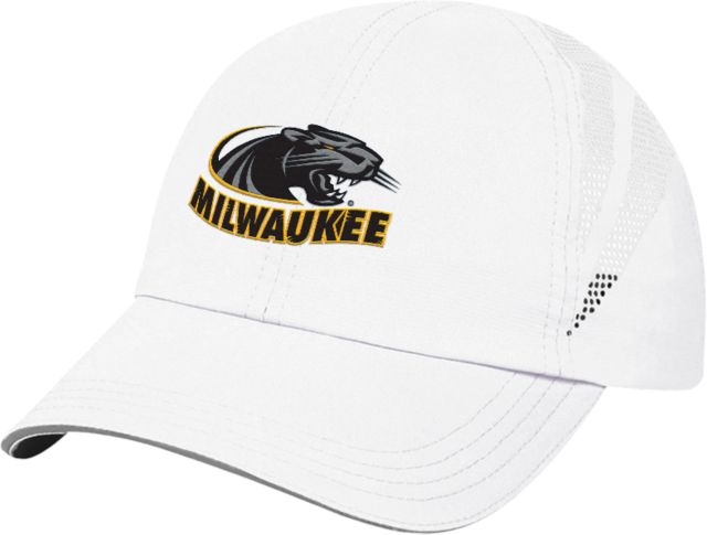 Wisconsin Milwaukee Performance Cap University of Wisconsin Milwaukee Panther Head Primary Mark - ONLINE ONLY
