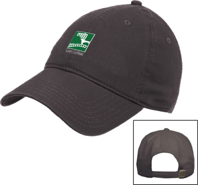 Laney College Unstructured Adjustable Low Profile Hat Laney College Logo - ONLINE ONLY