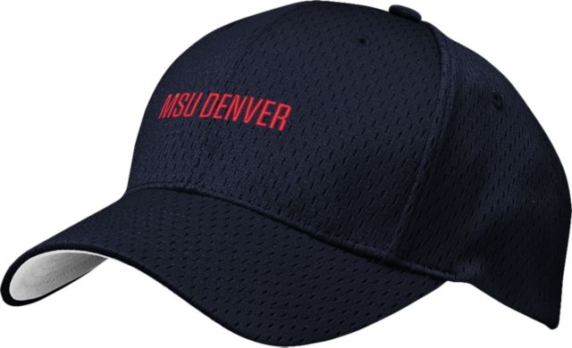 MSU Denver Pro Mesh Structured Hat MSU Denver Flat