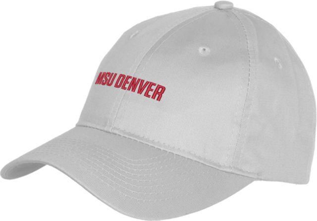 MSU Denver Youth Light Pro Style Hat MSU Denver Flat