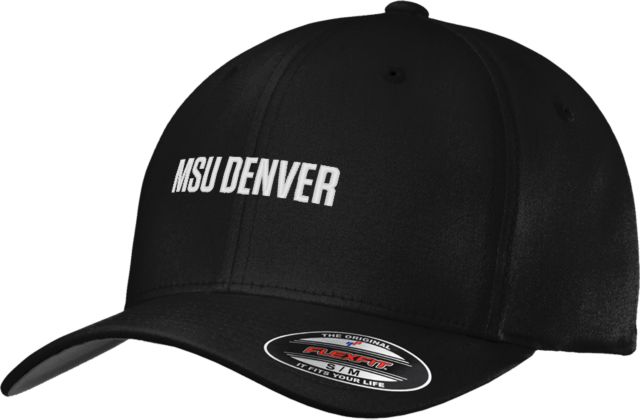 MSU Denver Flexfit Structured Low Profile Hat MSU Denver Flat