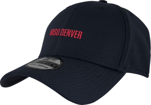MSU Denver New Era Diamond Era 39Thirty Stretch Fit Hat MSU Denver Flat