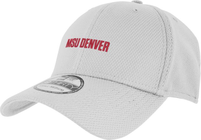 MSU Denver New Era Diamond Era 39Thirty Stretch Fit Hat MSU Denver Flat
