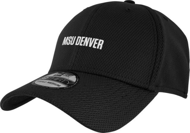 MSU Denver New Era Diamond Era 39Thirty Stretch Fit Hat MSU Denver Flat